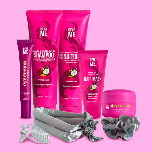 The Heatless Curlers & Skincare Bundle