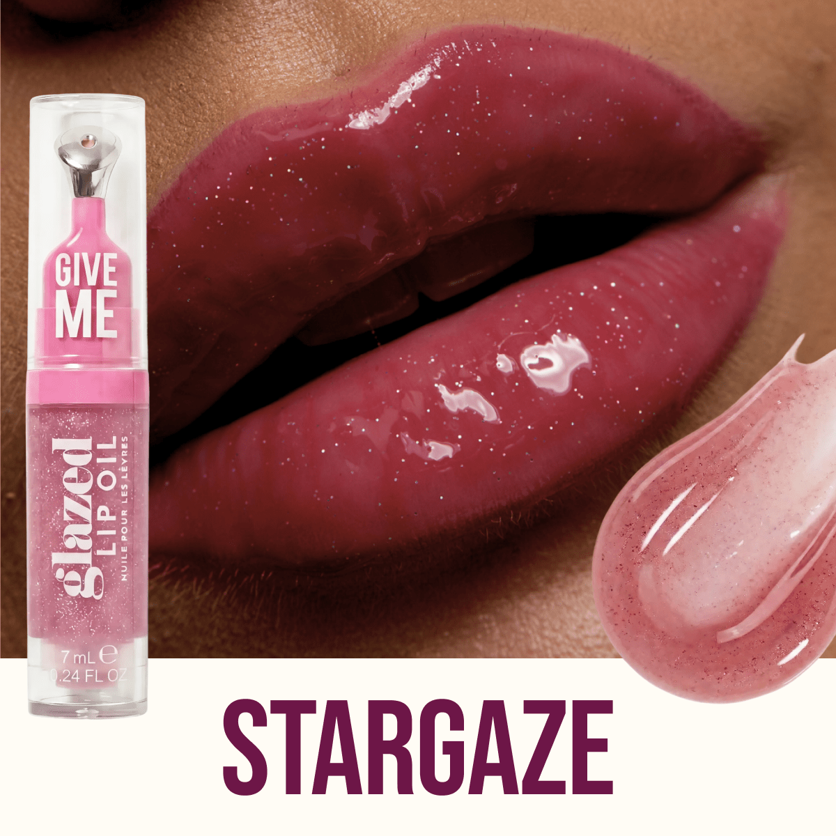 Glazed Lip Oil - Stargaze - Give Me Cosmetics