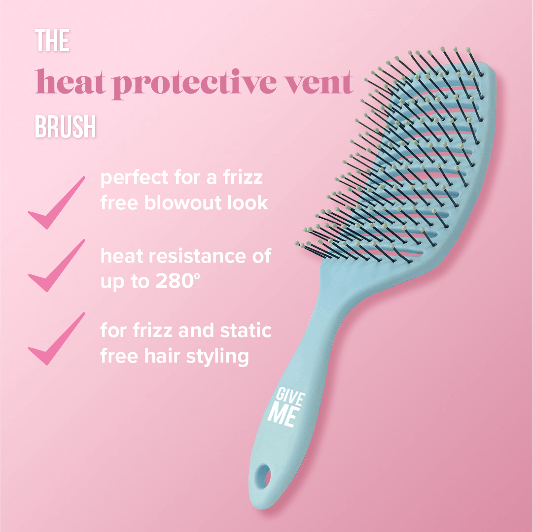 Heat Protective Vent Brush - Give Me Cosmetics US