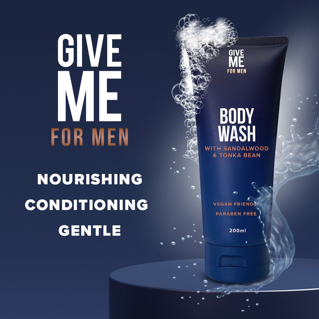 Sandalwood & Tonka Bean - Body Wash For Men - Give Me Cosmetics