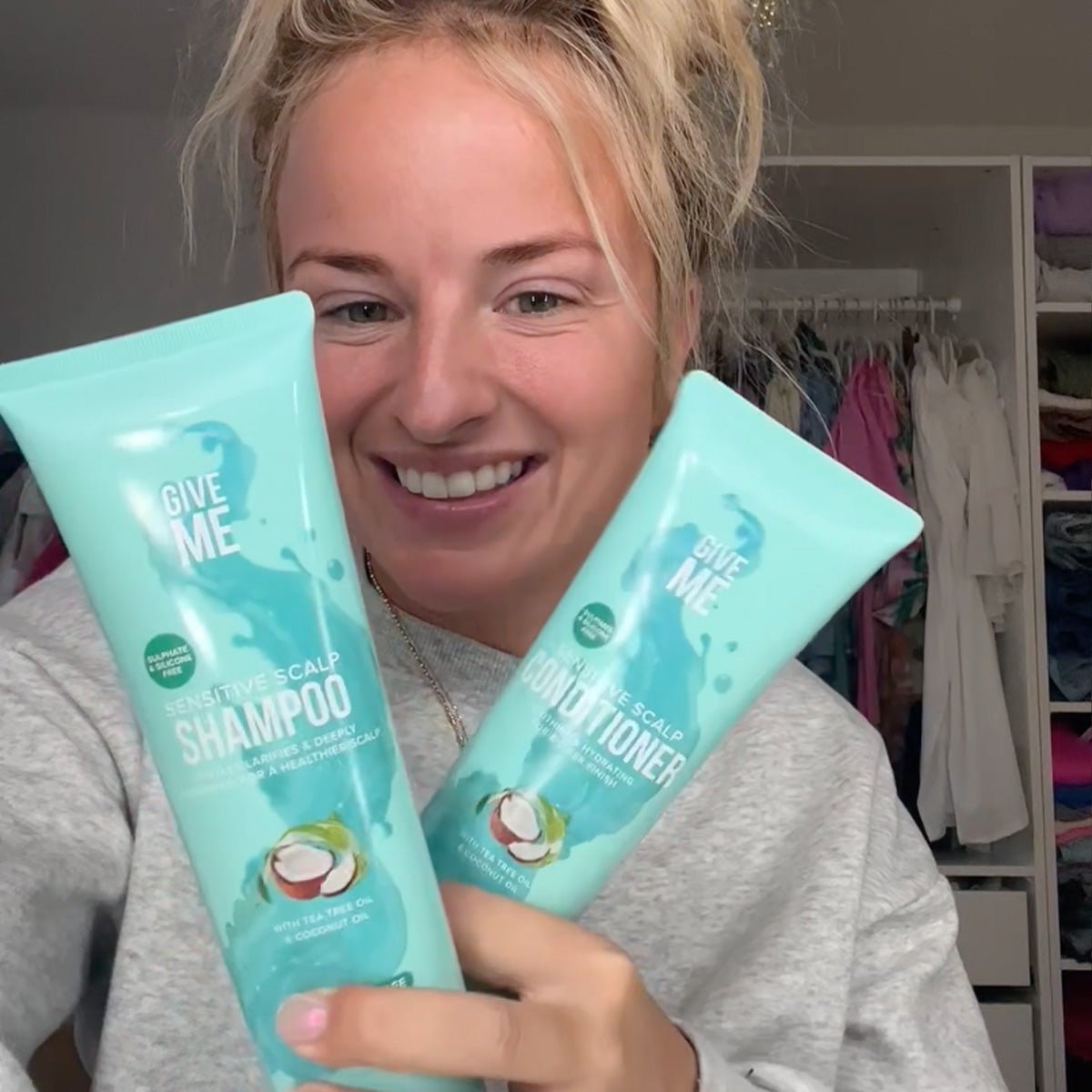 Sensitive Scalp Shampoo & Conditioner Bundle - Give Me Cosmetics