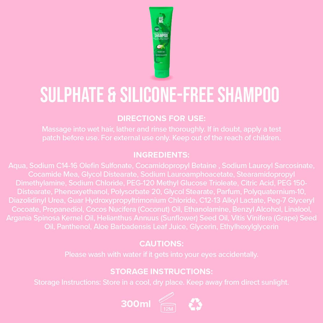 Sulphate & Silicone-Free Nourishing Shampoo & Conditioner Bundle - Give Me Cosmetics US