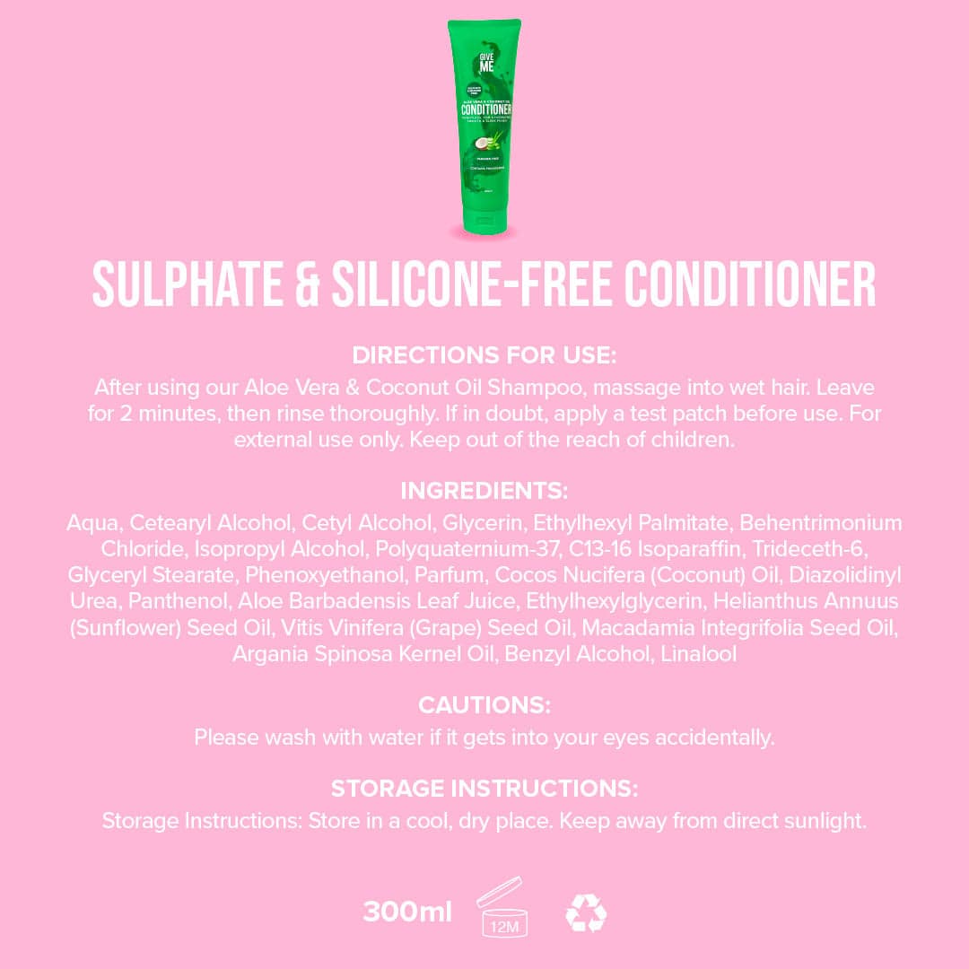 Sulphate & Silicone-Free Nourishing Shampoo & Conditioner Bundle - Give Me Cosmetics US