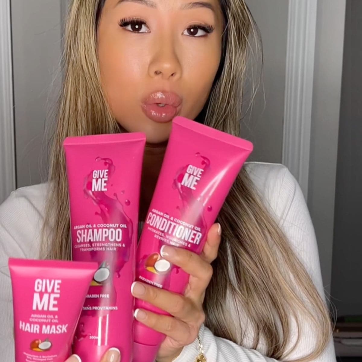 The Haircare Bundle - Argan Oil & Coconut Oil - Give Me Cosmetics US
