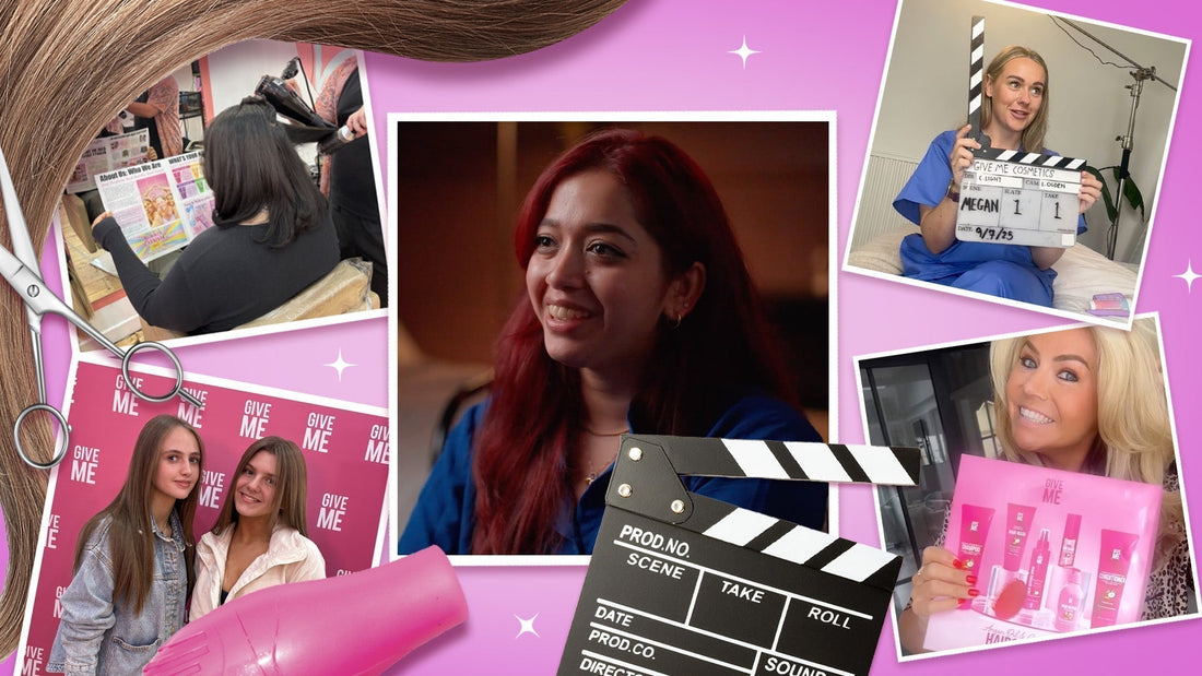 What Do You Get When You Mix a Film Crew, a Salon, and 82 Blow Dries? July at Give Me - Give Me Cosmetics