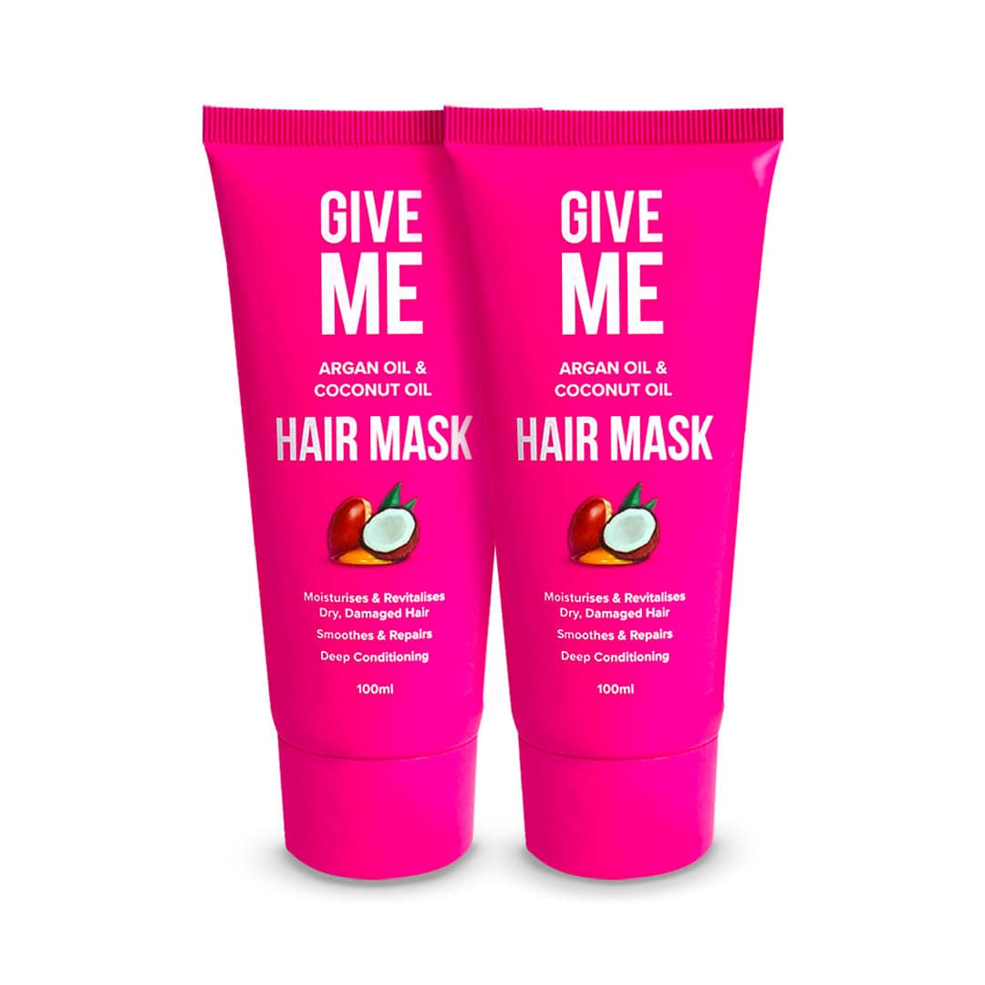 2 x Argan Oil & Coconut Oil Hair Mask - Give Me Cosmetics US