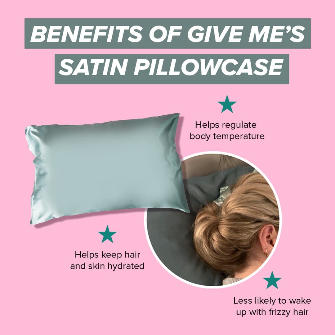 2x Satin Pillowcase Bundle - Give Me Cosmetics US