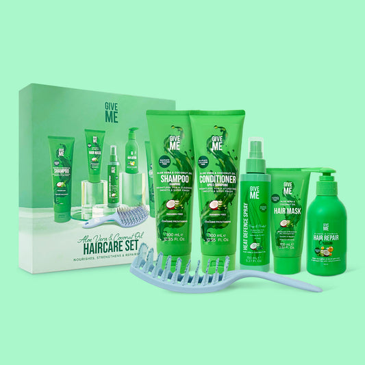 Aloe Vera & Coconut Oil Full Haircare Set (Worth £57.94)