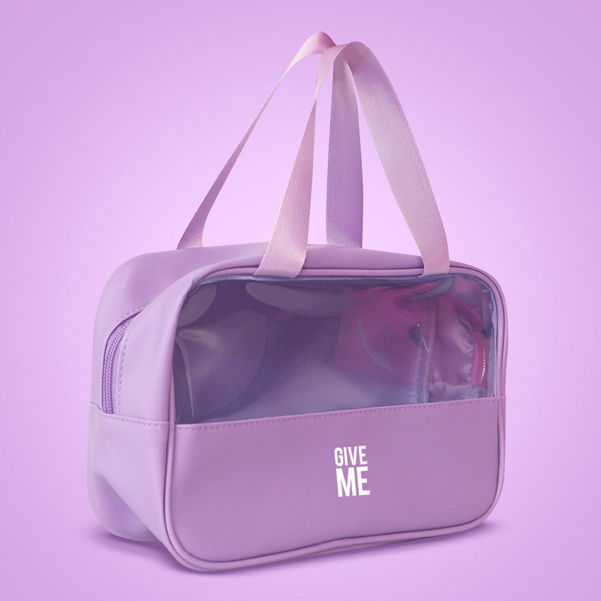 Purple Cosmetic & Toiletry Travel Bag