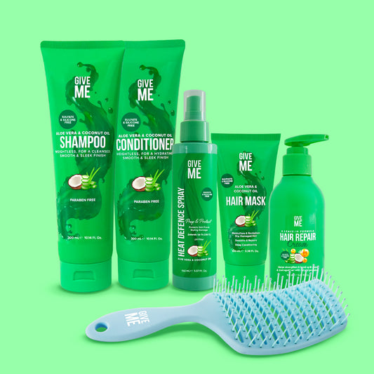 Aloe Vera & Coconut Oil Full Haircare Set