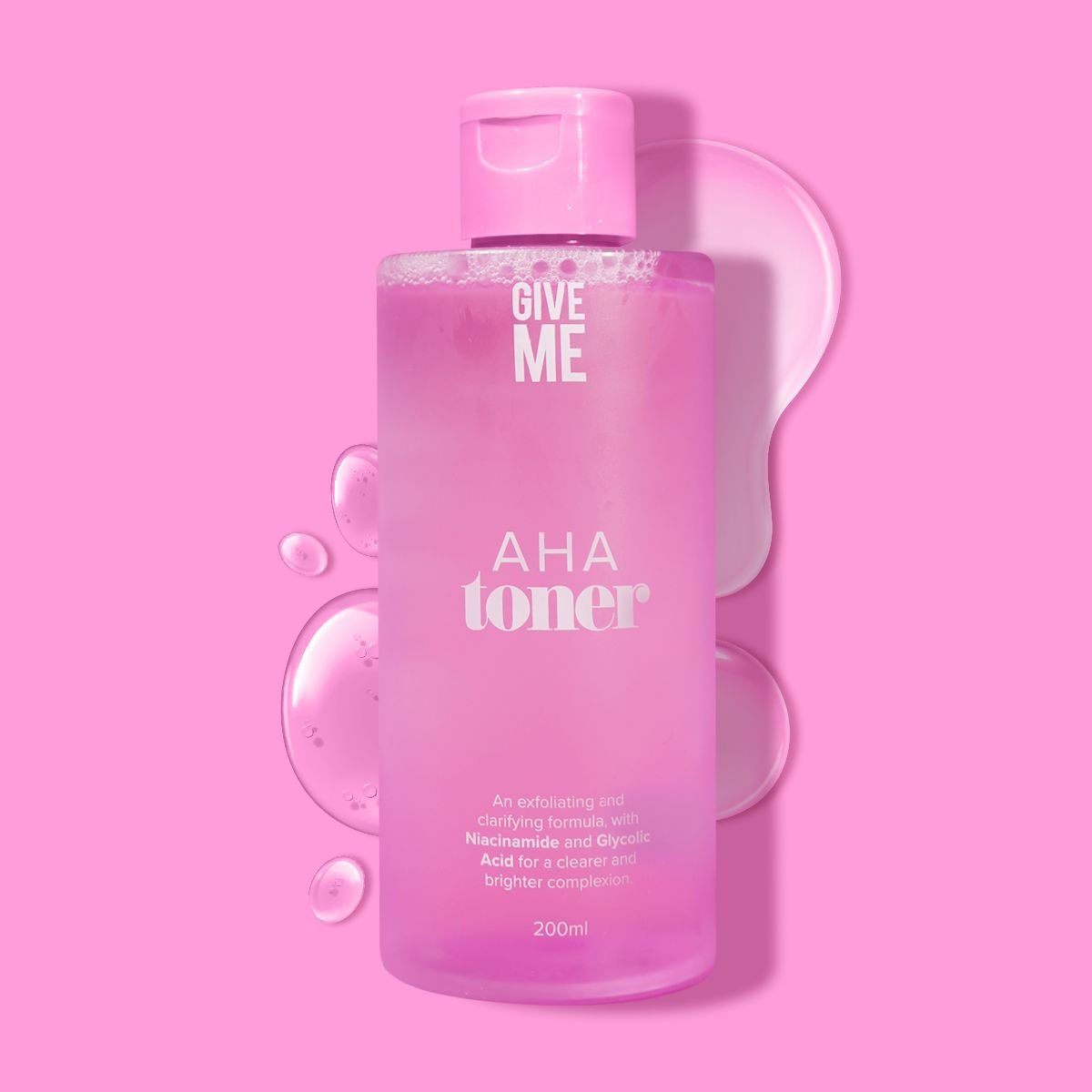 AHA Glycolic Glow & Hydrate Skin Tonic - Give Me Cosmetics