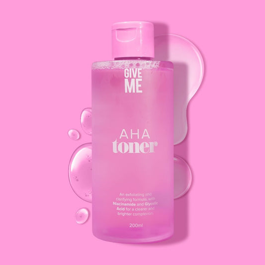 AHA Glycolic Glow & Hydrate Skin Tonic - Give Me Cosmetics