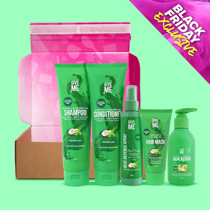 Aloe Vera & Coconut Oil Limited Edition Bundle - Give Me Cosmetics