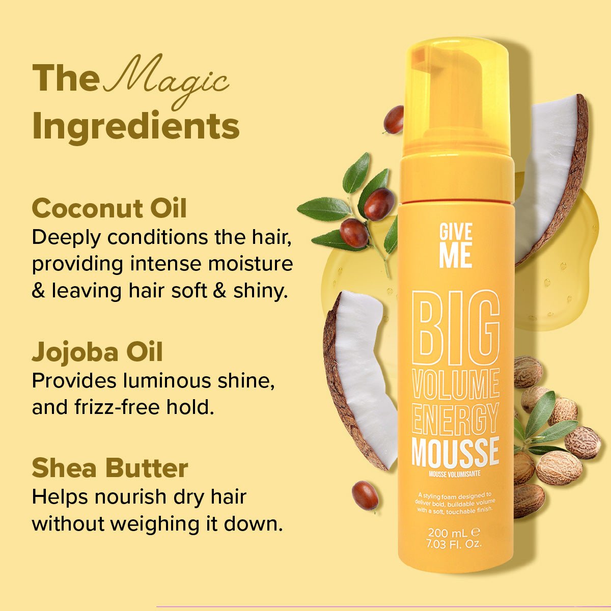Big Volume Energy Mousse - Give Me Cosmetics
