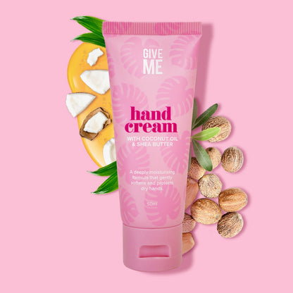 Coconut Oil & Shea Butter Hand Cream - Give Me Cosmetics