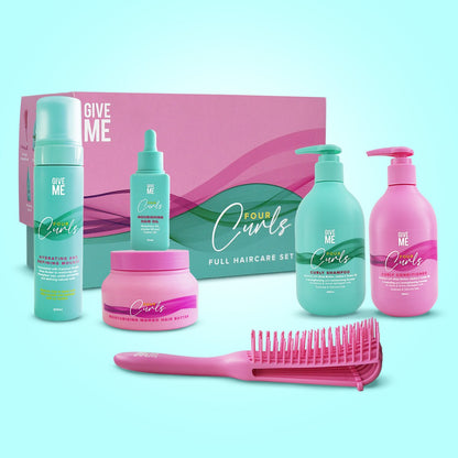 Four Curls Full Haircare Set (Worth £63.94) - Give Me Cosmetics