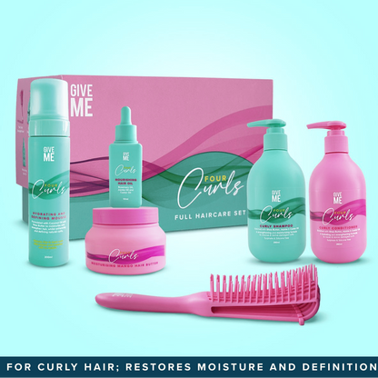 Four Curls Full Haircare Set (Worth £63.94) - Give Me Cosmetics