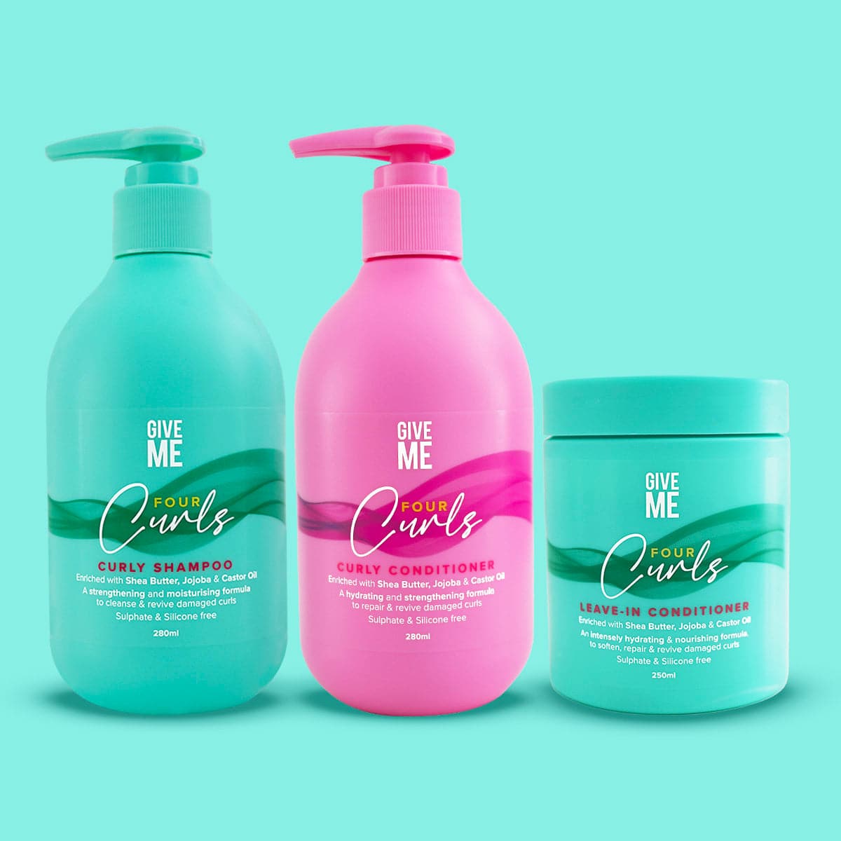 Four Curls Intense Hydration Bundle - Give Me Cosmetics