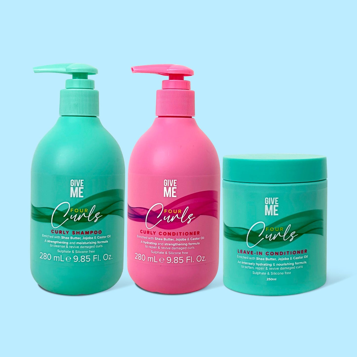 Four Curls Intense Hydration (Worth £25.97) - Give Me Cosmetics