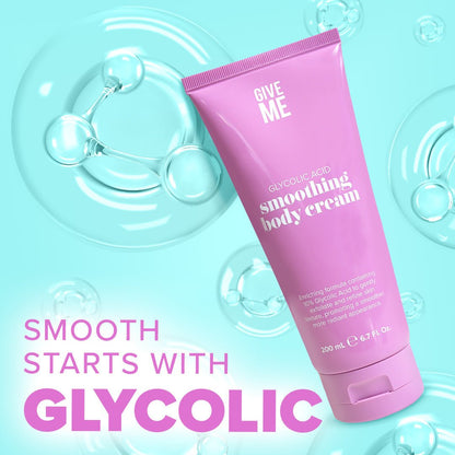 Glycolic Acid Smoothing Body Cream - Give Me Cosmetics