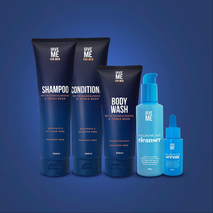 Men's Hair, Skin and Body Care Set - Give Me Cosmetics