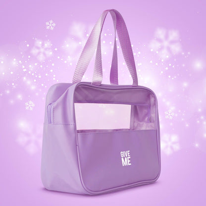 Purple Cosmetic & Toiletry Travel Bag - Give Me Cosmetics