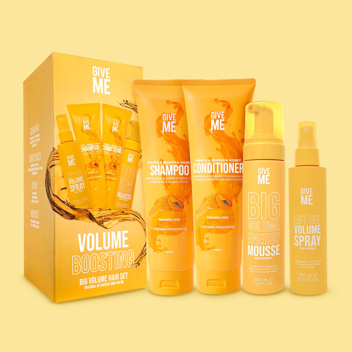 The Big Volume Haircare Set - Give Me Cosmetics