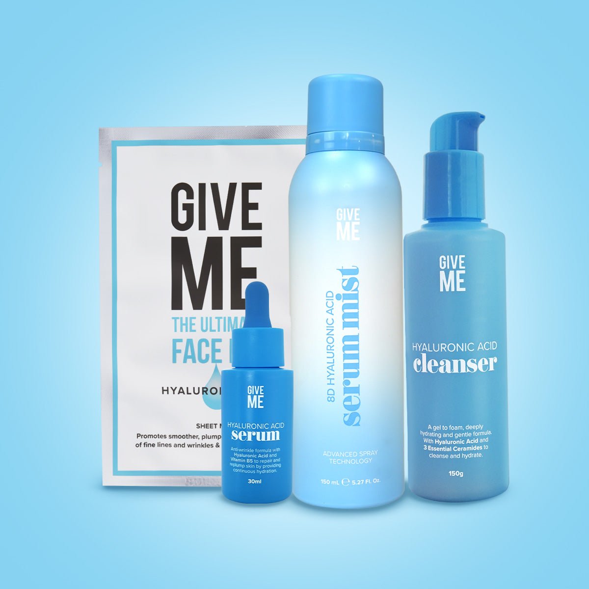 The Hyaluronic Hydrate Bundle (Worth £45.96) - Give Me Cosmetics